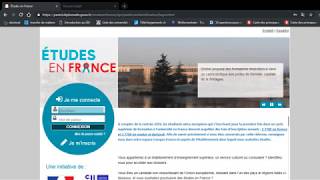 Etude en France  plateforme كيفية تسجيل في منصة الدراسة بفرنسا في دقائق [upl. by Atnoid]