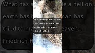 Motivational Quote On Expectations Of Heaven  Friedrich Holderlin motivation MotivationalQuote [upl. by Travus]