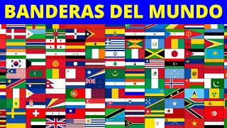 Banderas del Mundo  Aprende las Banderas de Todos los Países del Mundo🎌 [upl. by Shing]