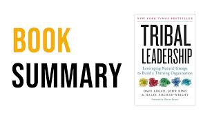 Tribal Leadership by Dave Logan John King amp Halee FischerWright  Free Summary Audiobook [upl. by Eelak]