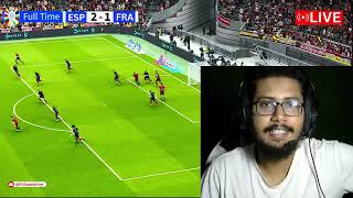 SPAIN vs FRANCE  Semifinal UEFA EURO 2024  eFootball Pes21 Gameplay PLSL 189 [upl. by Eda]