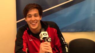 Jay Litherland Georgia after day three finals [upl. by Schifra776]