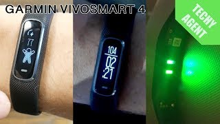 Garmin Vivosmart 4  Full Fitness Review [upl. by Skiest]