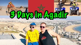 AGADIR is AMAZING  First impressions of Agadir in Morocco 🇲🇦  3 Days exploring Agadir [upl. by Allegna13]