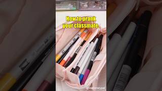 How to prank your classmateshorts [upl. by Nixon9]