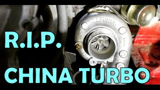 Miata Update Bye Bye China Turbo [upl. by Alita]