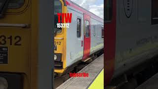 Class 153 departing Ammanford train wales class153 [upl. by Oznerol]