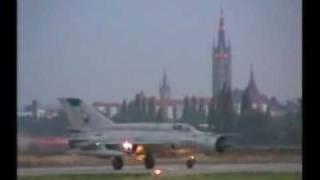 MiG21 Takeoff  Landings [upl. by Constantino269]