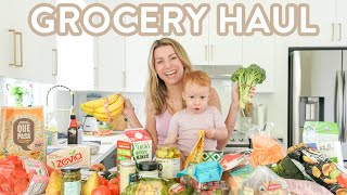 Healthy Grocery Haul  What My Family Eats in a Week [upl. by Adah694]