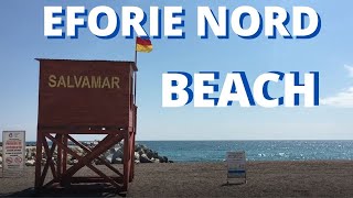 Eforie Nord 2021 Black Sea Beach Video Romania Alex Channel [upl. by Oetomit]