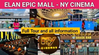 MOST LUXURIOUS MOVIE HALL IN DELHI  NY CINEMA AJAY DEVGANS NEW MOVIE HALL  ELAN EPIC MALL Gurgaon [upl. by Aphra]