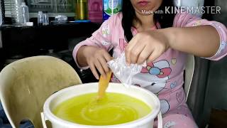 DIY DISHWASHING LIQUID SOAP AT HOME  MAY CUARE CAMACHO  EXTRA INCOME [upl. by Lampert]