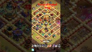 Power of fireball 💪coc clashofclans trend shortsviral [upl. by Notlit644]