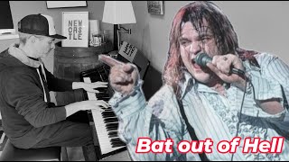 Bat out of Hell Meatloaf  Piano and Vocal Cover [upl. by Acirema]