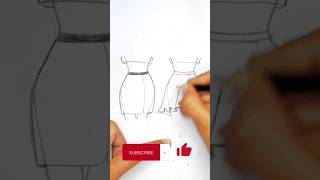 Aesthetic Sketching Drawing Skirts amp Beginner Tips  Creative Sketch Ideas amp Techniques Aesthetic [upl. by Atimed295]