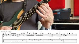 Triad Pairs line Breakdown from an improvisation over a Steely Dan style backing track [upl. by Valerian]