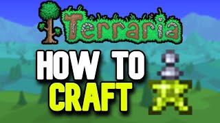 How to Make a Thorns Potion in Terraria Quick Tutorial [upl. by Minoru]