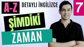 AZ DERS 07  Present Continuous  Şimdiki Zaman [upl. by Cynarra]