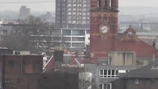 A View Of East London From West Ham Uniteds Upton Park Boleyn Ground 2011 [upl. by Amedeo]