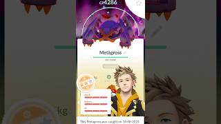 Omg Shundo Dynamax Metagross in Pokémon Go shorts shundo ultragoo metagross dynamax debut [upl. by Marga189]