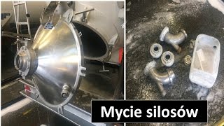 mycie silosów  chemia specjalistyczna do mycia aluminium [upl. by Elfrieda]