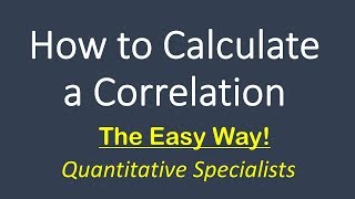 How to Calculate and Interpret a Correlation Pearsons r [upl. by Caylor448]