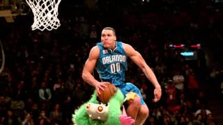 Awesome Slow Motion of Aaron Gordons 2016 Slam Dunk Contest [upl. by Waers]