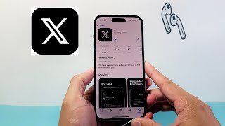 How to Update X App formerly Twitter on iPhone [upl. by Marcie]