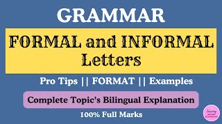 Formal and Informal Letter writing  FORMATS  Pro TIPS  Examples letterwritingformat [upl. by Rella]