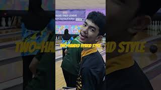 Twohanded Hybrid Style 289 shorts bowling bowlingtime [upl. by Rizika401]