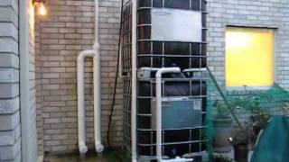 Rainwater Collection System Part 7 First Flush System [upl. by Margaux]