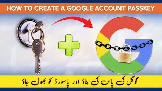 How To Use Google Passkey Passkey Authentication Gmail Passkey Pass Key Setup  gmailgoogle [upl. by Hairehcaz]