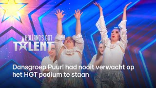 Chantal Janzen laat DROMEN uitkomen voor dansgroep PUUR  Hollands Got Talent [upl. by Ylram423]