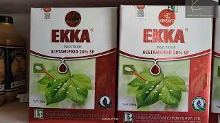 EKKA insecticide ACETAMIPRID 20 Sp [upl. by Renmus]