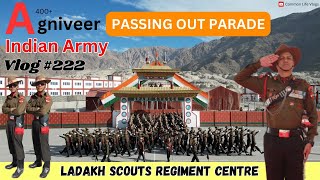 400 Agniveer Ladakh Scouts Regiment Passing Out Parade  2024 ladakhivlogger indianarmy ladakh [upl. by Gersham682]