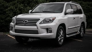 Reviewed 2013 Lexus LX570 The Velvet Hammer [upl. by Dnomsad28]