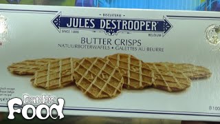 버터 크리스피 벨기에 버터 와플 과자 구입 시식기 Jules Destrooper butter cirsps [upl. by Lattonia26]