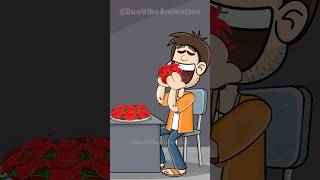 How SPICY is TOO SPICY🌶️Animation Meme memes shorts [upl. by Limhaj]