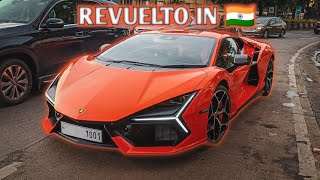 Lamborghini Revuelto in India  Mumbai [upl. by Noffets]