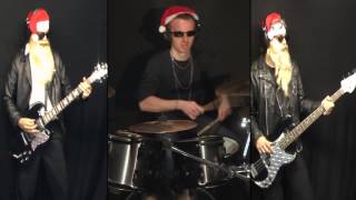 ZZ Top  Sharp Dressed Man Drums Bass amp Guitar cover HD feat MikeB [upl. by Volny]