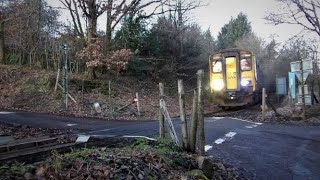 Trains on the Gunnislake branch [upl. by Alliuqaj]