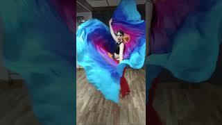 Tropical Vibes Wings dance by Sahra Hayal bellydance dance [upl. by Hazaki575]