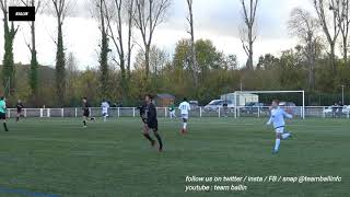 2017 11 12 U17 NATIONAUX Chambly vs Amiens [upl. by Yadroc]