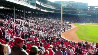 quotTessiequot playing after Red Sox victory [upl. by Greenland]