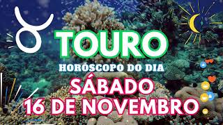 ♉ TOURO 🎁 VAI ACONTECER NESTE SÁBADO 16 DE NOVEMBRO DE 2024 [upl. by Llibyc]