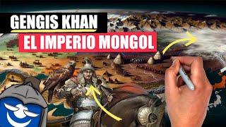 ✅El IMPERIO MONGOL de GENGIS KHAN  Explicación en 10 minutos [upl. by Fisuoy]