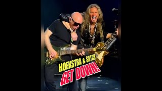 Joel Hoekstra jams Going Down with Joe Satriani and his band [upl. by Mikel]