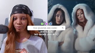 씨스타19SISTAR19  NO MORE MA BOY MV REACTION [upl. by Burnight791]