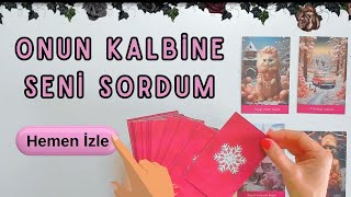 Onun Kalbine Seni Sordum  Hisler Düşünceler Plan ve Geleceğimiz Tarot [upl. by Desireah817]