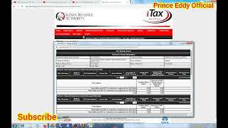 Kenya Revenue Authority  How to File Monthly VAT Returns for an Individual and Company  KRA VLOGS [upl. by Hagi]